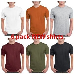 NEW 6 pack men shirt short sleeve 6 shirts great deal!